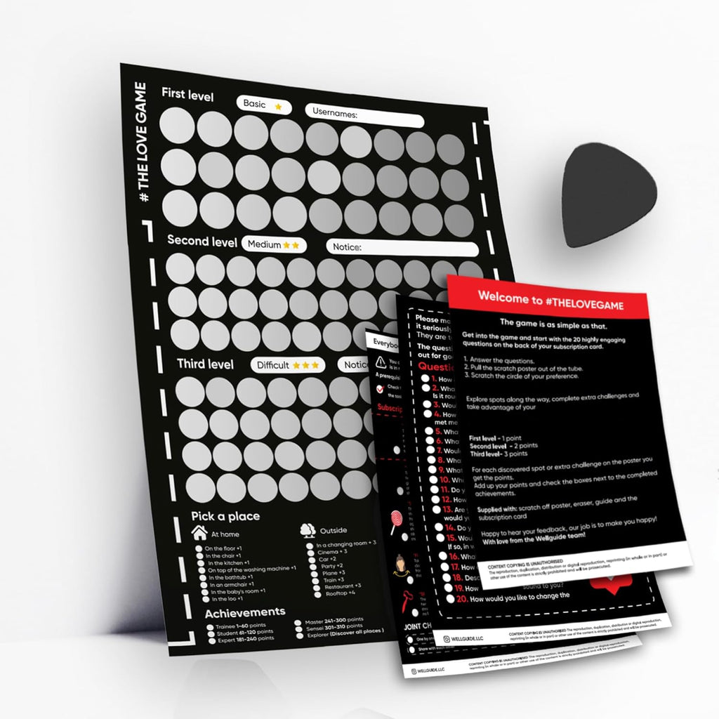 50 Scratch-Off Date Challenges for Couples